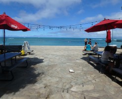 ベアフットビーチカフェ,ハワイ,オーシャンフロント